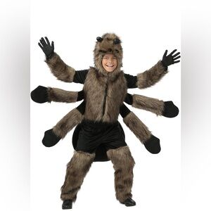 Halloween Costumes Brown Fuzzy Spider Costume size XS 4